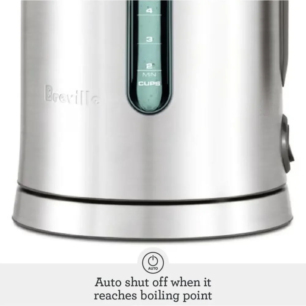 Breville The Soft Top Pure Kettle- Brushed Stainless Steel